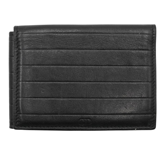 Cartera Dior Homme L-Stitch Leather Compact Wallet