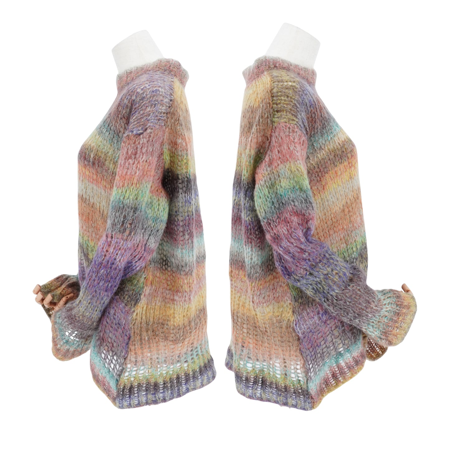 Sueter Acne Studios Ance Studios Rainbow Mohair Sweater