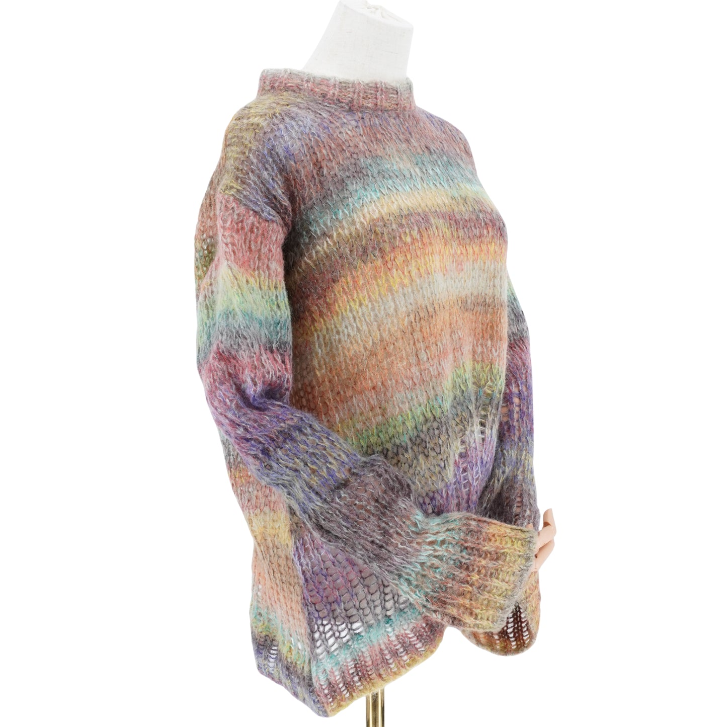 Sueter Acne Studios Ance Studios Rainbow Mohair Sweater