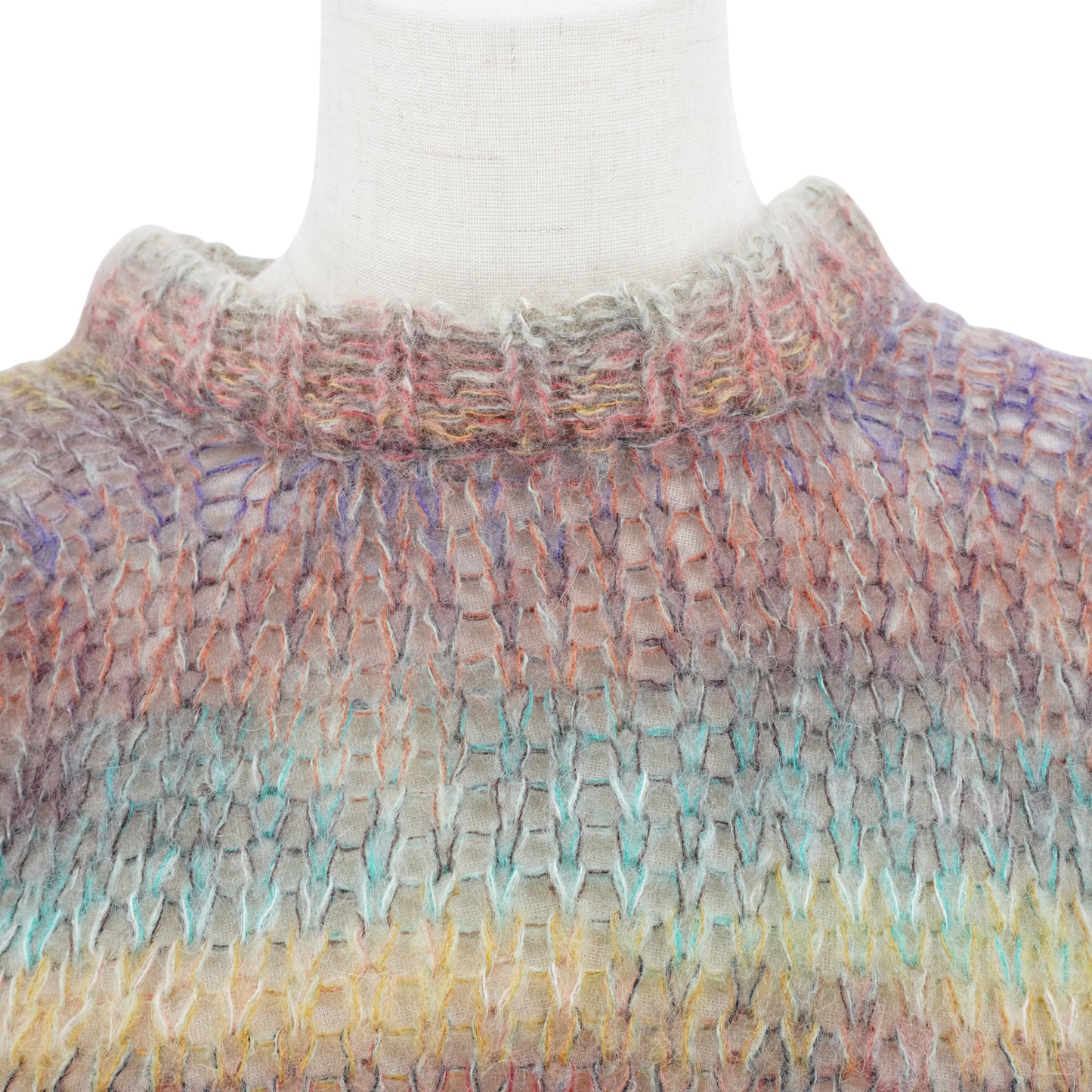 Sueter Acne Studios Ance Studios Rainbow Mohair Sweater