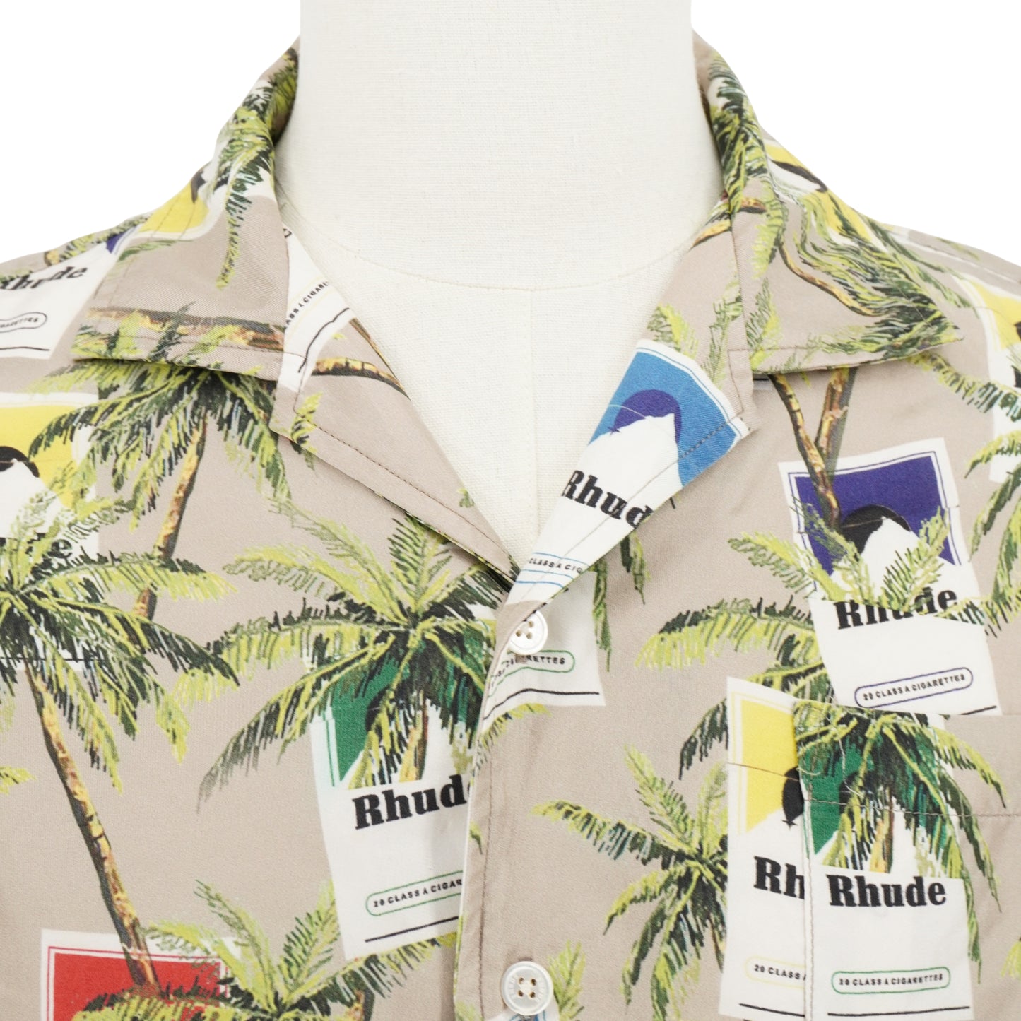 Camisa Rhude Short Sleeve Hawaiian Shirt