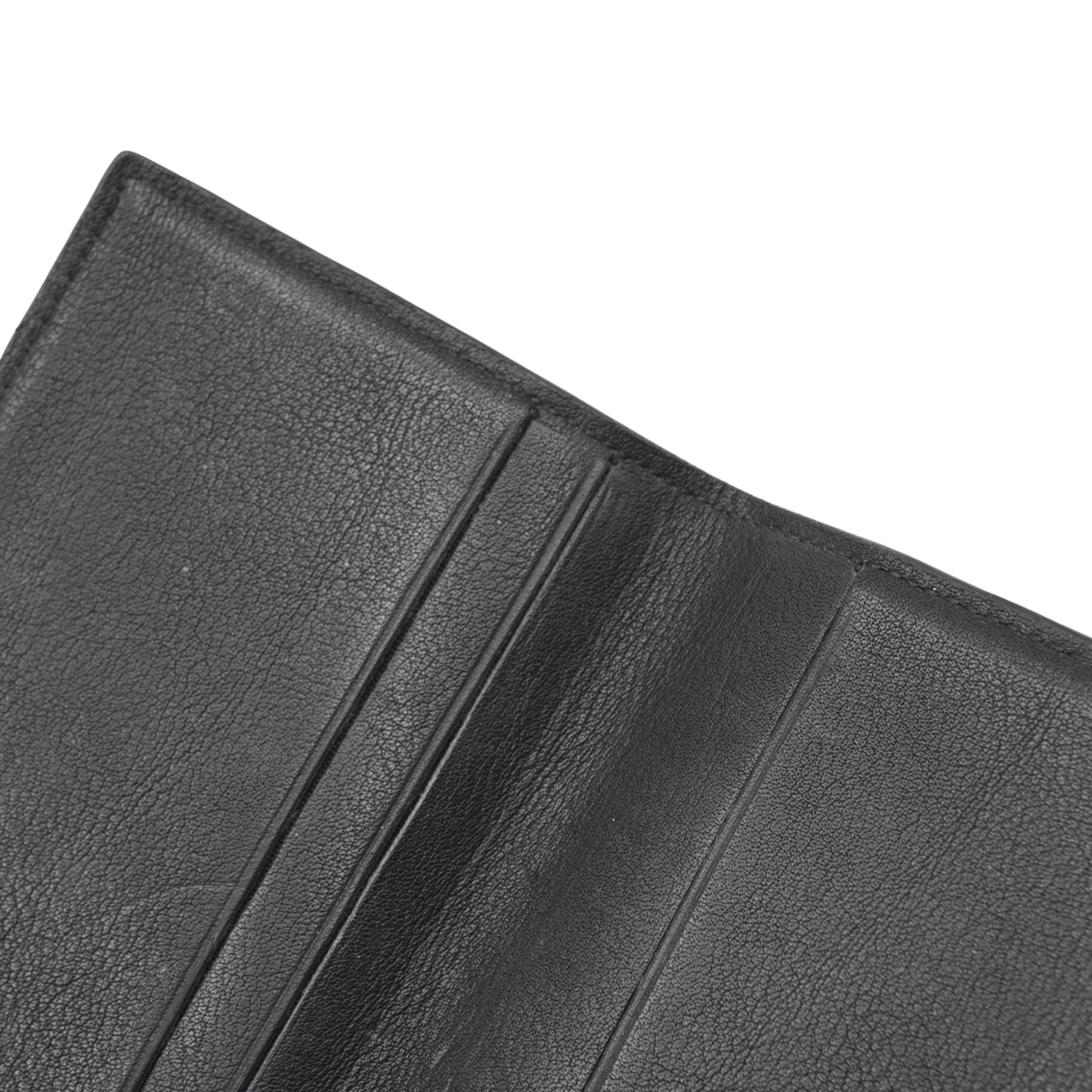 Cartera Dior Homme L-Stitch Leather Compact Wallet