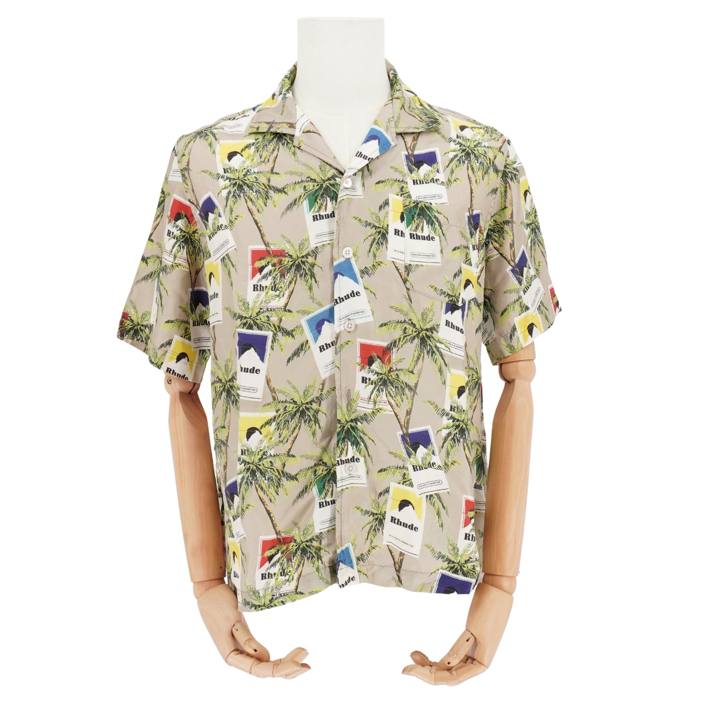 Camisa Rhude Short Sleeve Hawaiian Shirt