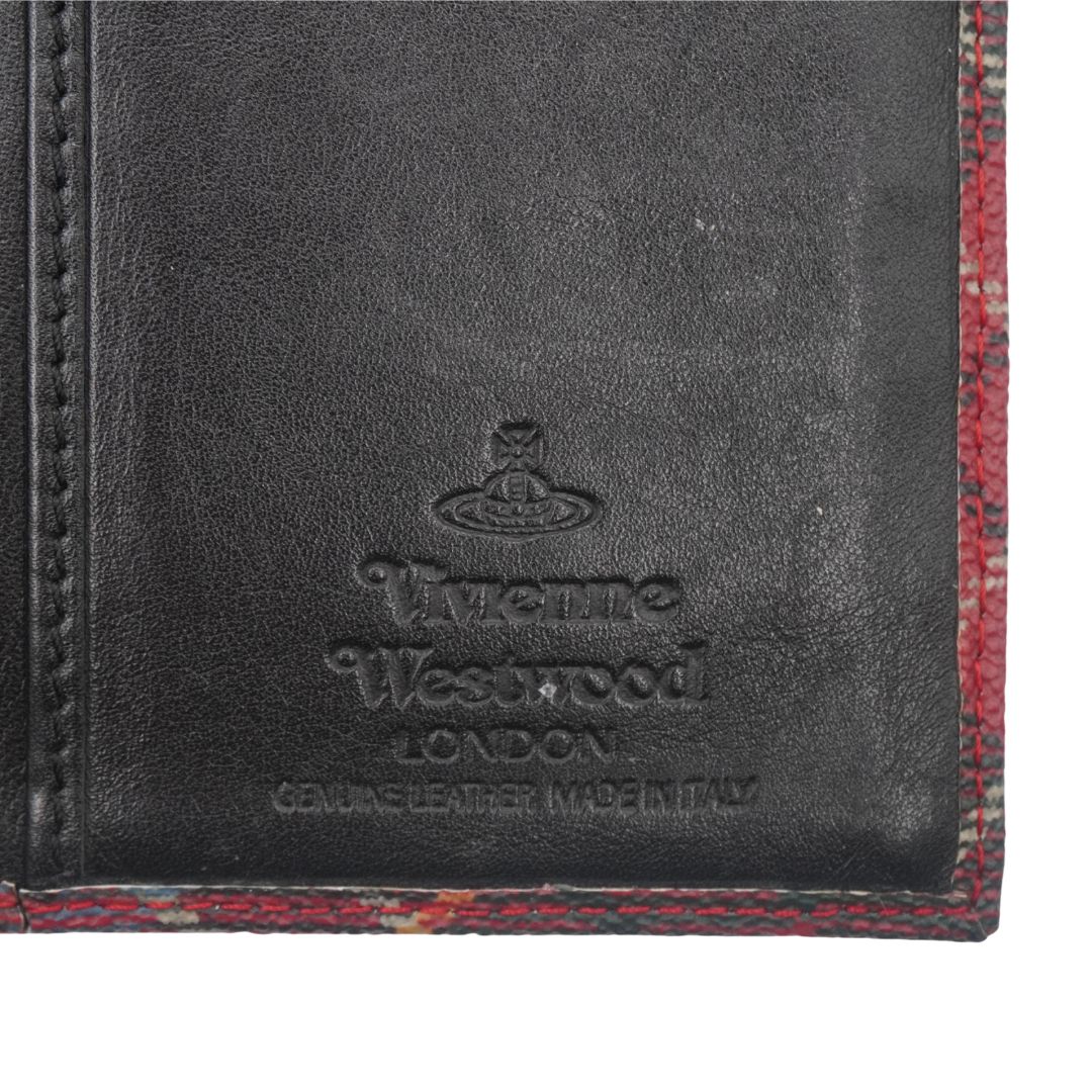 Cartera Vivienne Westwood Derby Tartan Long Wallet