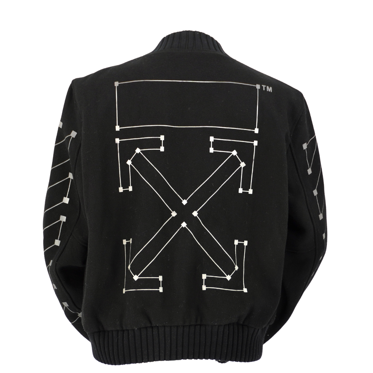 Chamarra Off-White Negro 2013