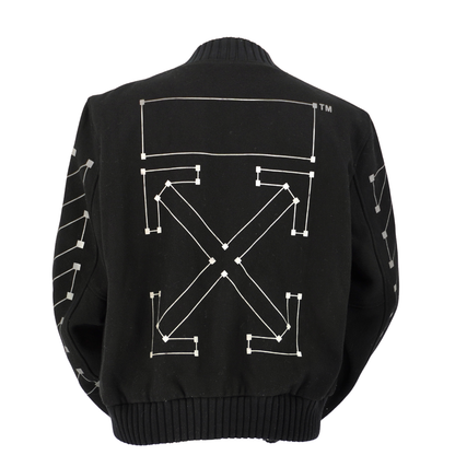 Chamarra Off-White Negro 2013