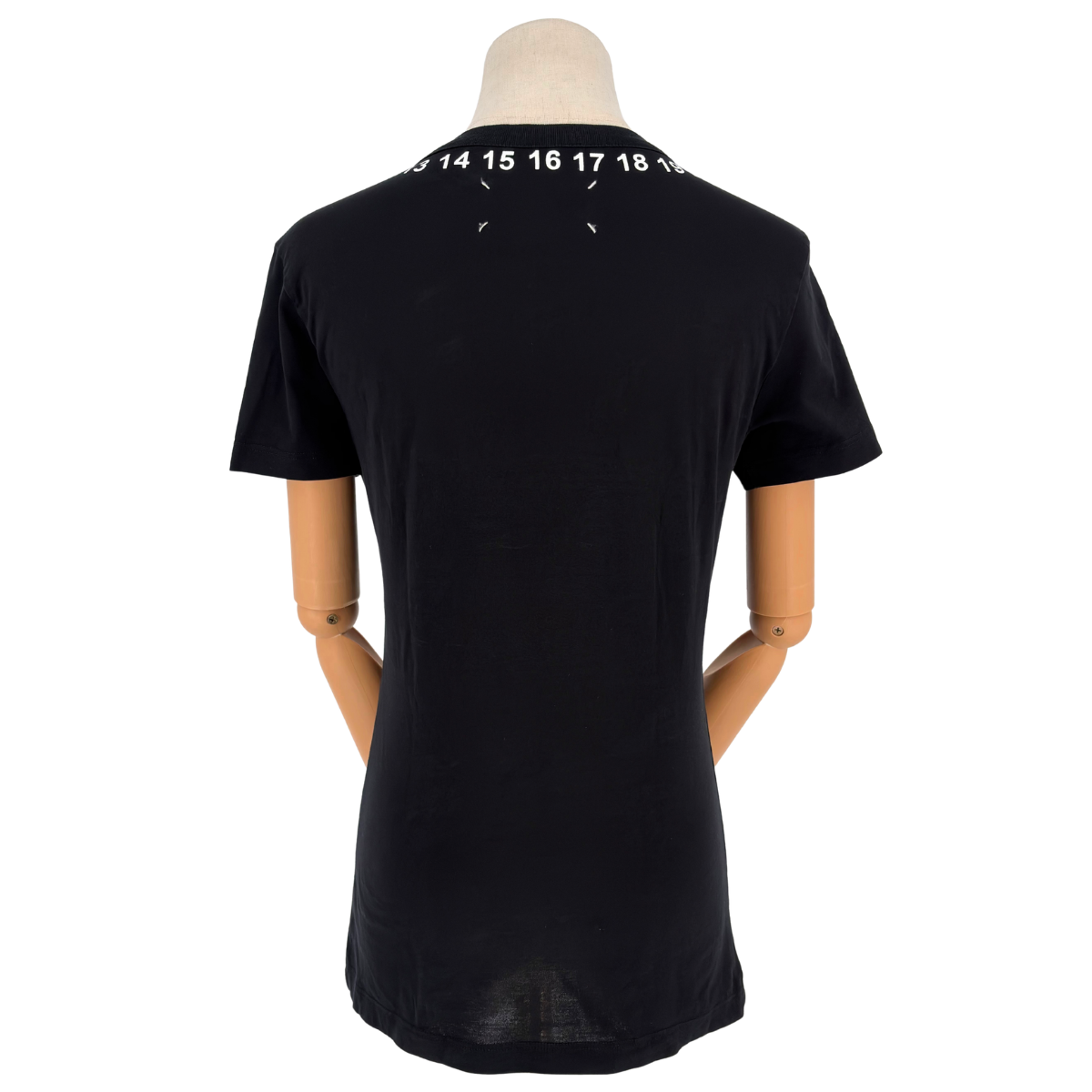 Playera MM6 Maison Margiela Numbers Negro