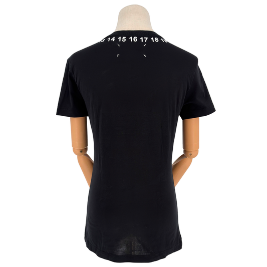 Playera MM6 Maison Margiela Numbers Negro