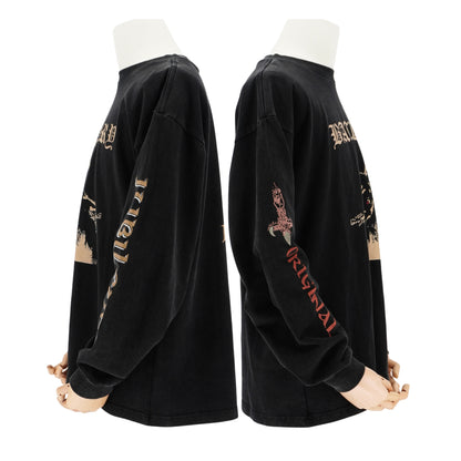 Playera Saint Michael Manga Larga Bathory Jubileum
