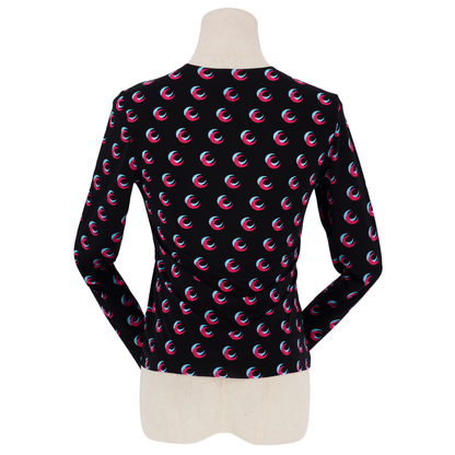 Playera Marine Serre Long Sleeve Blue And Pink