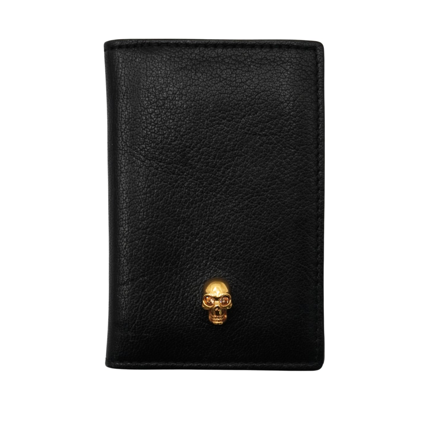 Cartera Alexander McQueen Skull Leather Pocket Organizer