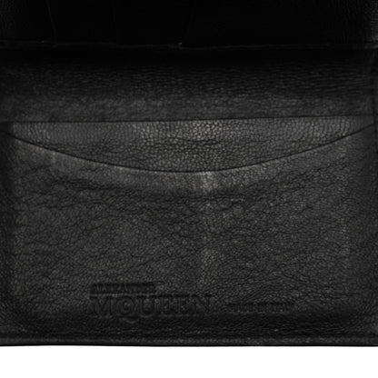 Cartera Alexander McQueen Skull Leather Pocket Organizer