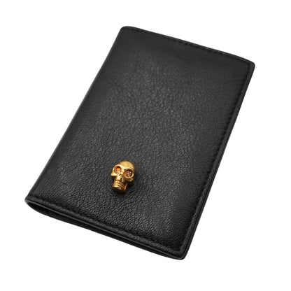 Cartera Alexander McQueen Skull Leather Pocket Organizer