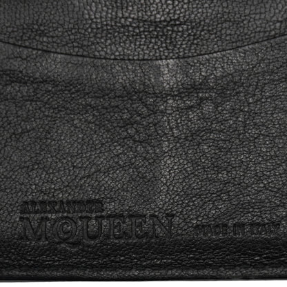 Cartera Alexander McQueen Skull Leather Pocket Organizer