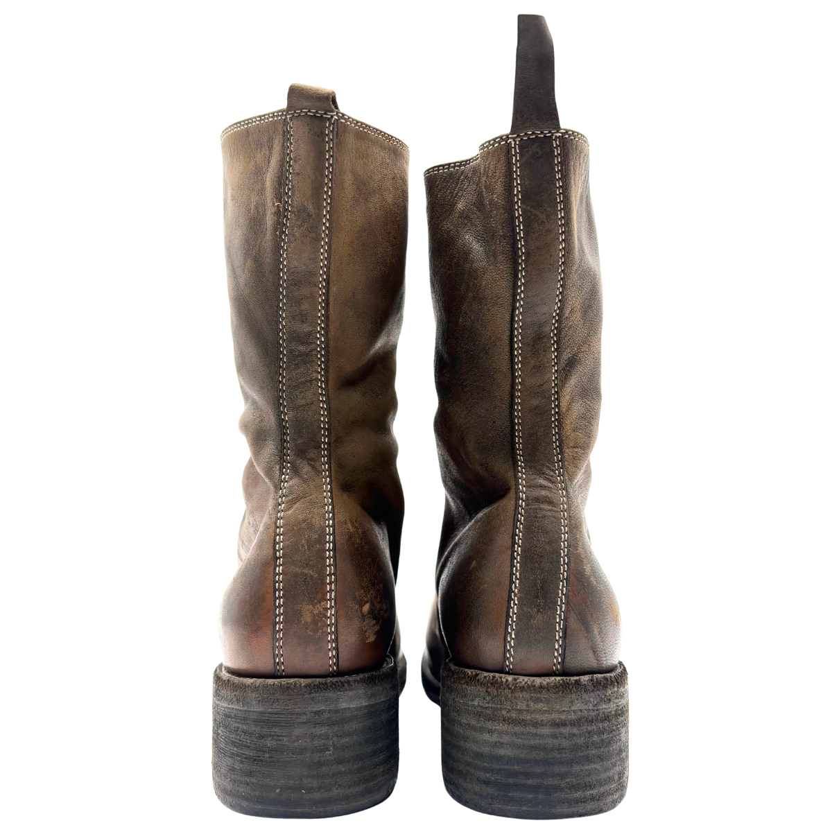 Botas Guidi Zip Olive