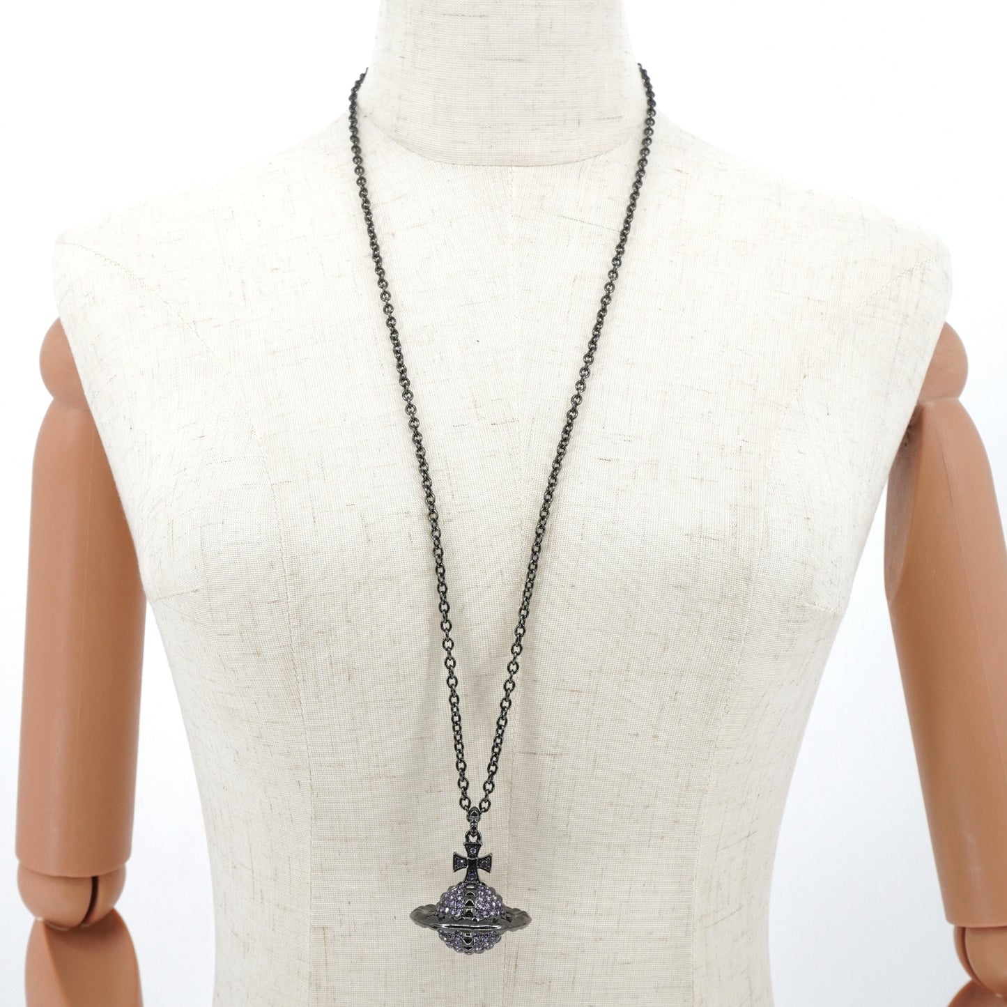 Collar Vivienne Westwood Black Oversized Mayfair Orb