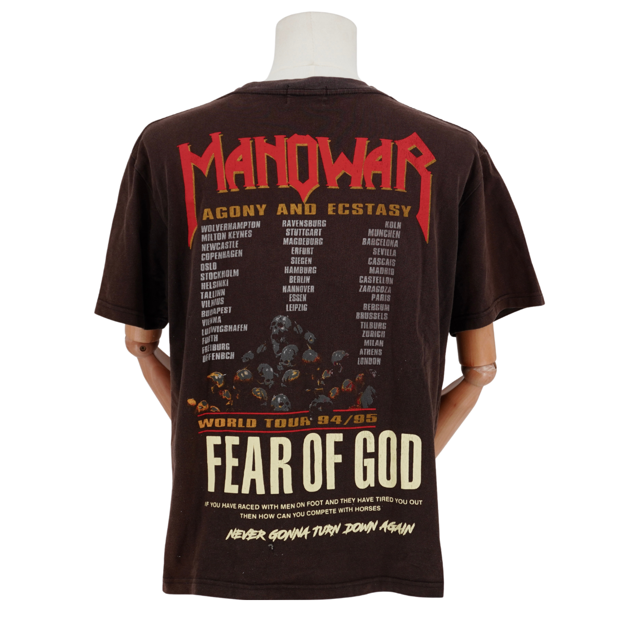 Playera Fear of God Kings of Metal