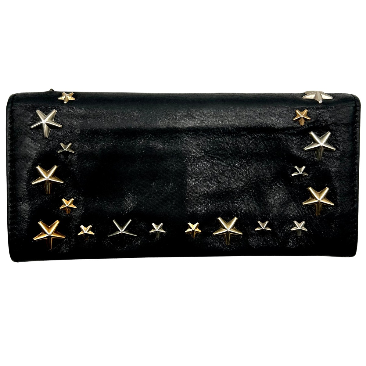 Cartera Jimmy Choo Star Studded Negro