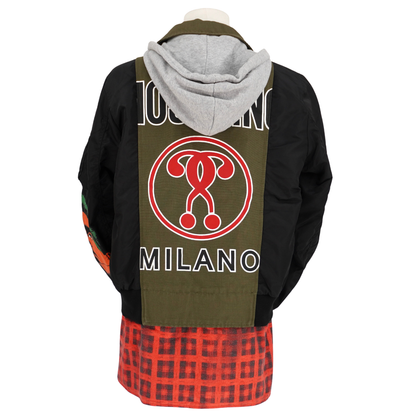 Chamarra Moschino Couture Patchwork