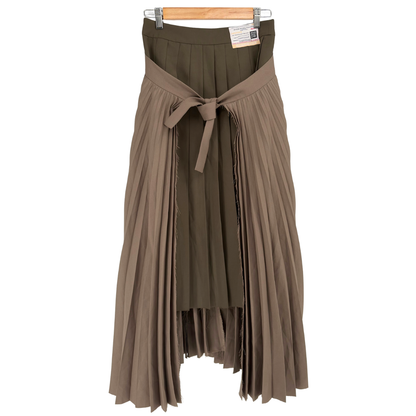 Falda Mihara Yasuhiro MMY Pleated Gris