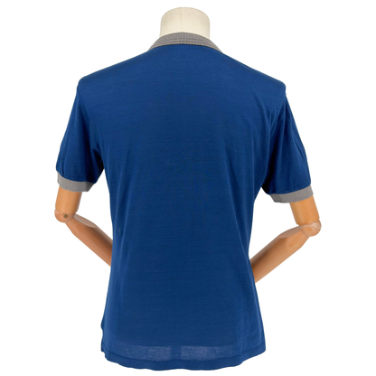 Playera Tipo Polo Alexander McQueen Polo Azul