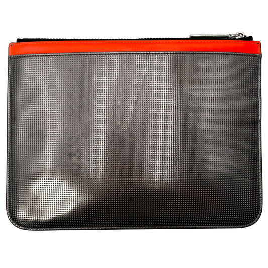 Clutch Kenzo Tiger Plateado