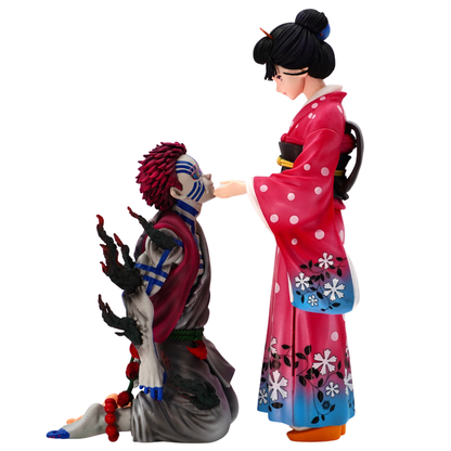 Figuras Coleccionables Demon Slayer Akaza and Koyuki