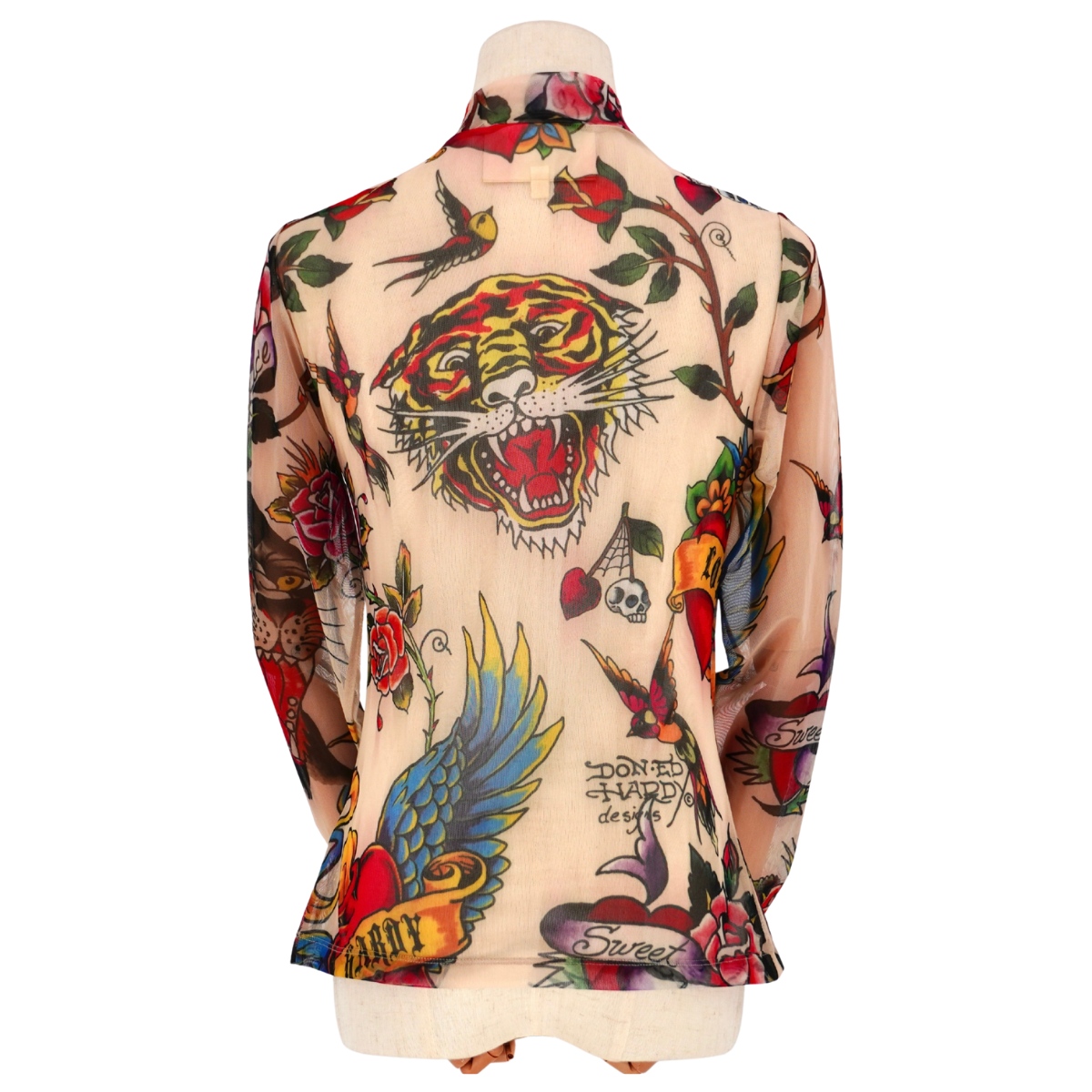 Playera Ed Hardy Tattoo Mesh