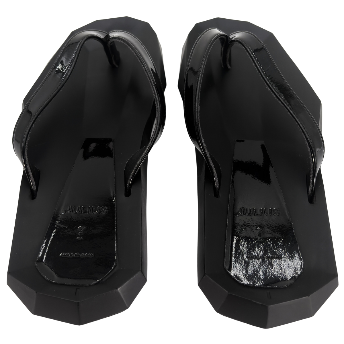 Sandalias Julius Split-Toe Negro