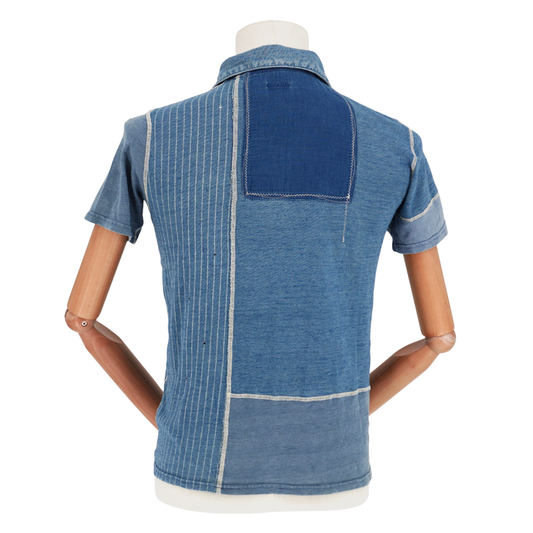 Camisa Kapital Denim Patchwork Pullover