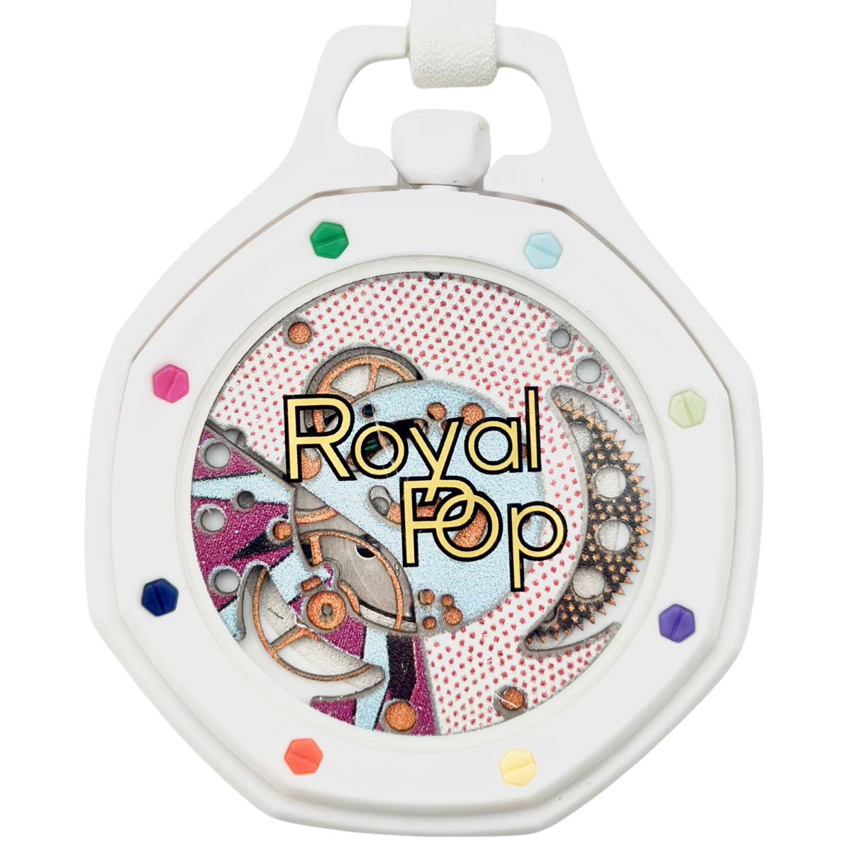 Swatch x Audemars Piguet Bioceramic Royal Oak Pop Huit Blanc 40mm