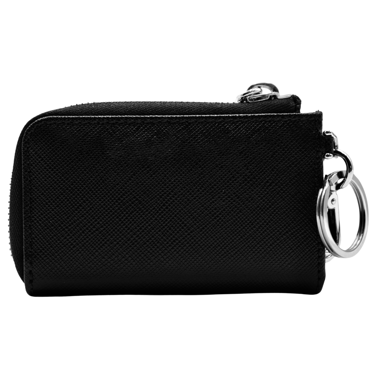 Wallets Prada Zipper Wallet Card Holder Black