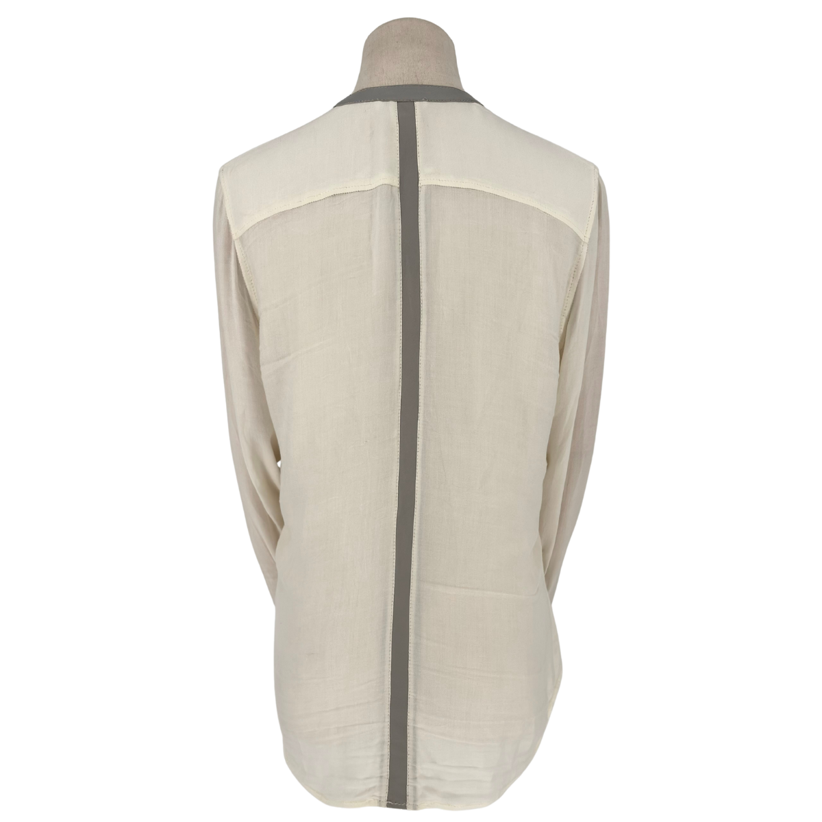 Camisa Helmut Lang Sheepskin Trimmed Shirt