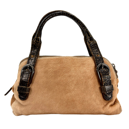 Bolsa de Mano Miu Miu Bolso Vintage Camel