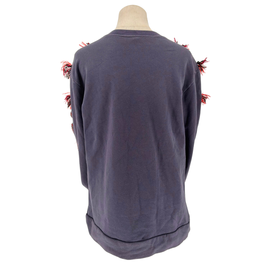Sudadera Stella McCartney Snake Bordado Azul Marino