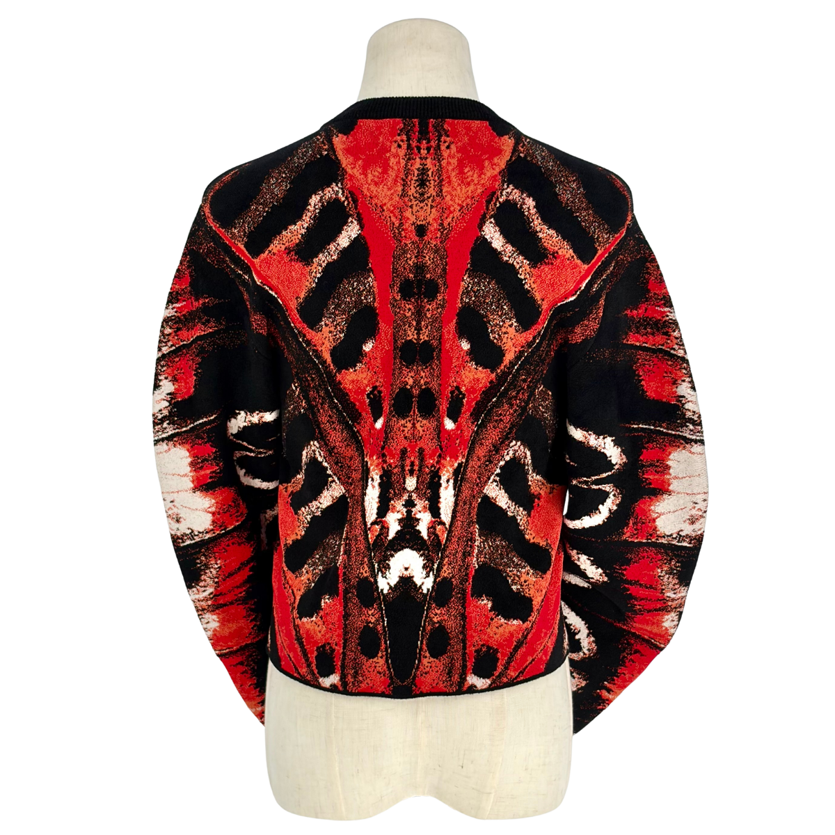 Sueter  Alexander McQueen Feather Print