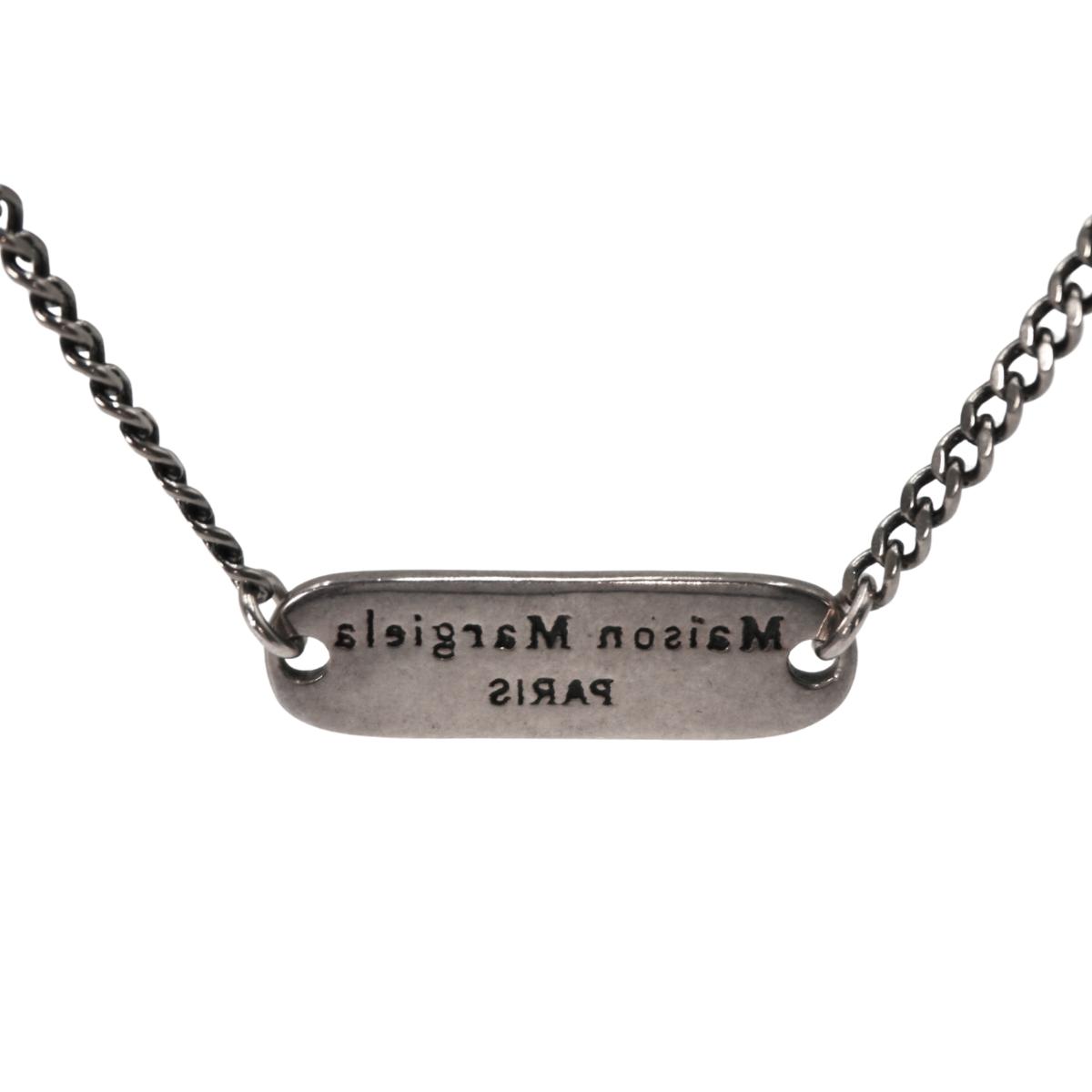 Collar Maison Margiela Plateado