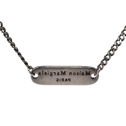 Collar Maison Margiela Plateado