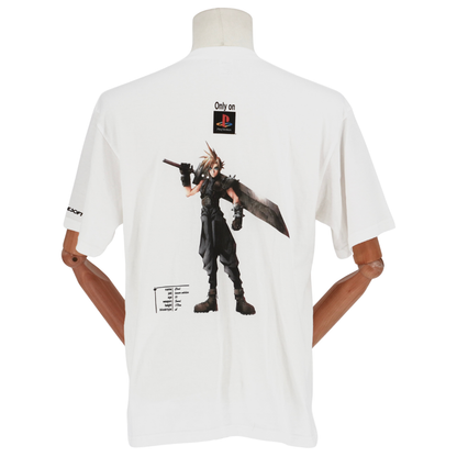 Playera Anime White Final Fantasy PS2