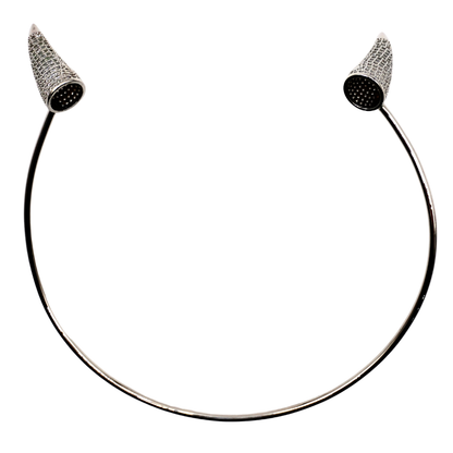Diadema Devilish Vivienne Westwood Plateada