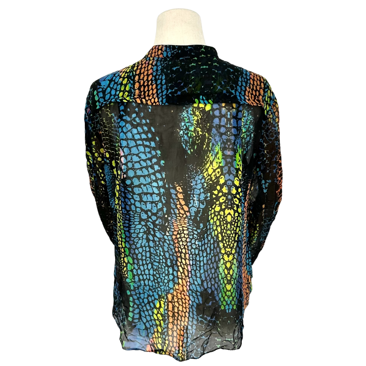 Blusa Alexander McQueen Snake Print