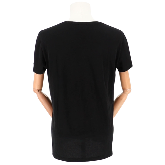 Playera Acne Studios Black Smiley