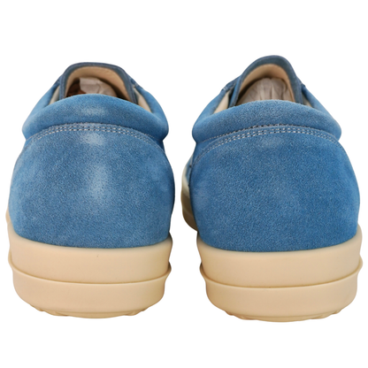 Tenis Rick Owens Blue Gamuza