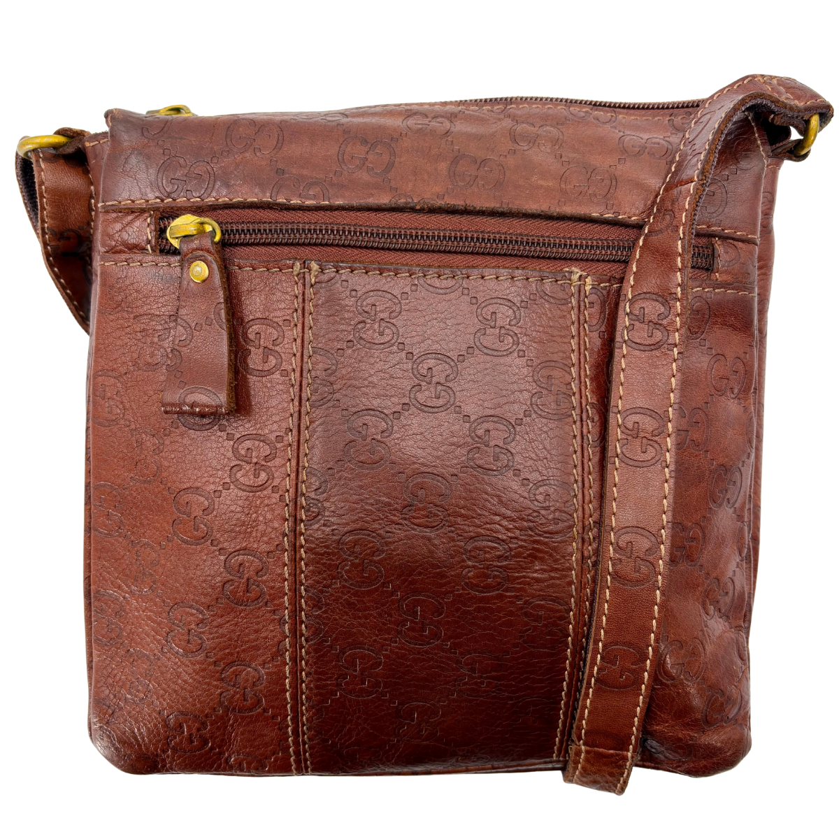 Bolsa de Mano Gucci Monogram Café