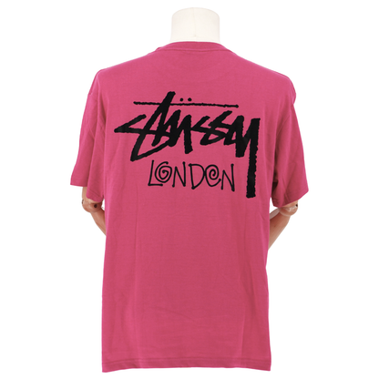 Playera STUSSY West Berry Pink