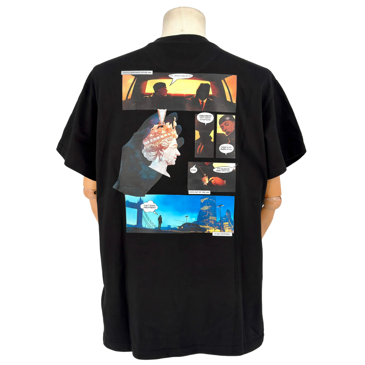 Playera SYNA WORLD Drill Negro M