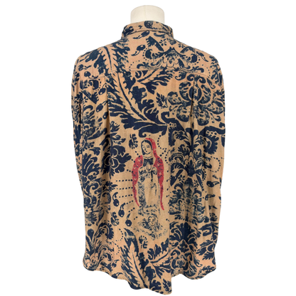 Camisa Kapital Damask Virgin Mary