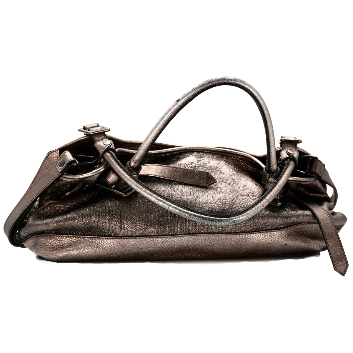 Bolsa Burberry Black White Bag