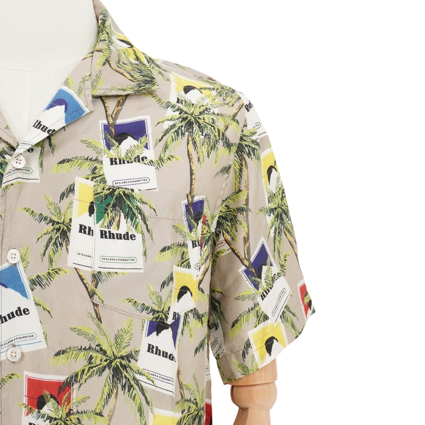 Camisa Rhude Short Sleeve Hawaiian Shirt