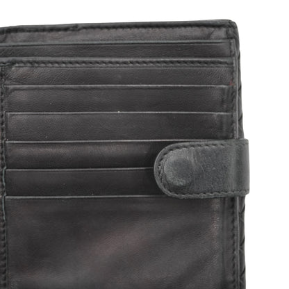 Billetera Bottega Veneta negra